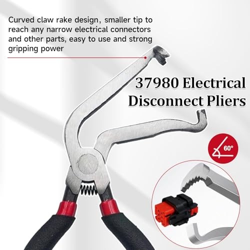 Electrical Disconnect Pliers, Electrical Connector 60 Degree Pliers+Separator