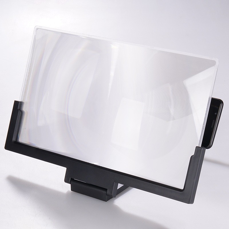 14" Smartphone Screen Magnifier 3D HD Mobile Phone Video Amplifier Stand Bracket