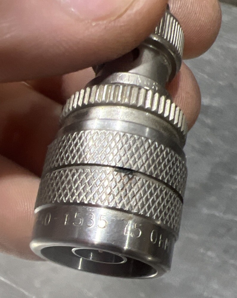 1250-1535 75 OHM Connector Cable Assembly Used Surplus