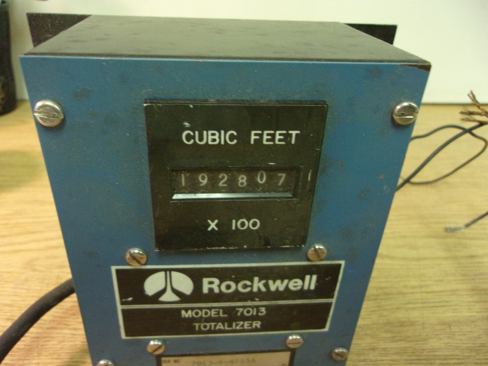 Rockwell Model 7013 Totalizer