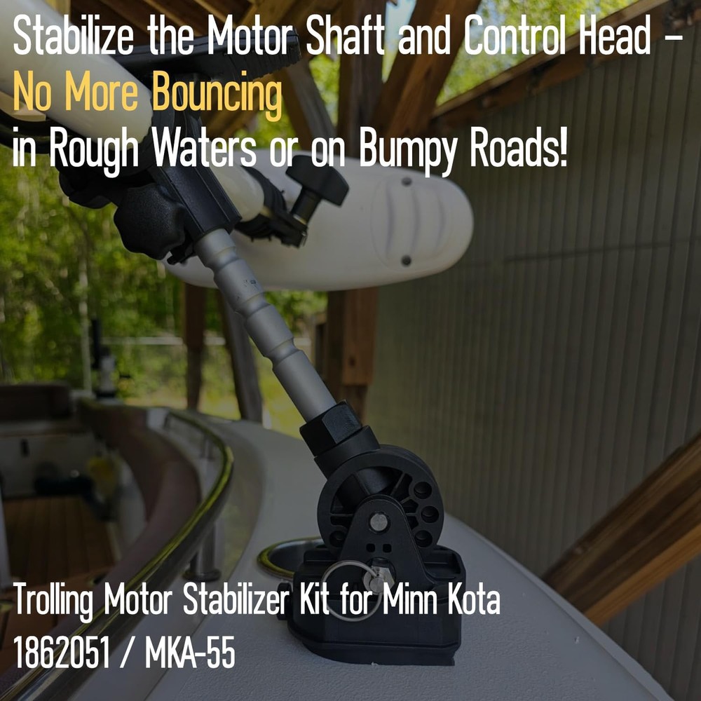 Trolling Motor Stabilizer Mount Support for Minn Kota Riptide Terrova, Ulterra