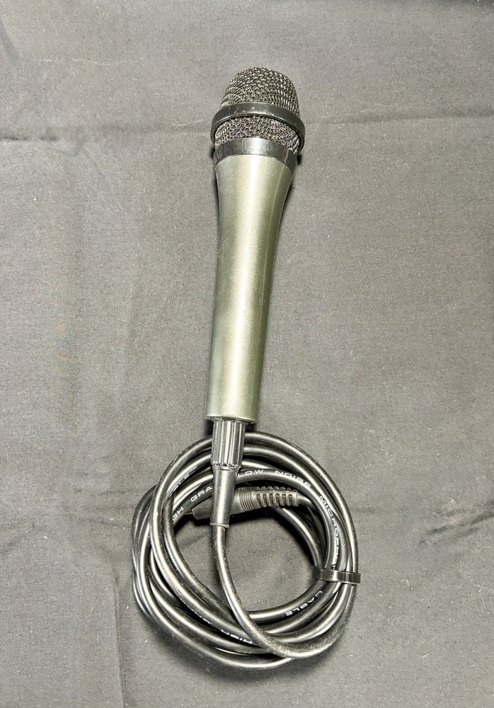 🚨 Singing Machine Wired Microphone Karaoke Unidirectional Dynamic Vocal Mic 🎤