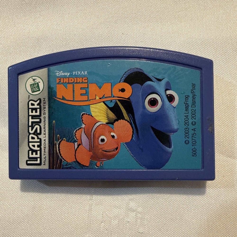 Leapster LeapFrog Finding Nemo Disney Pixar Learning Game Cartridge