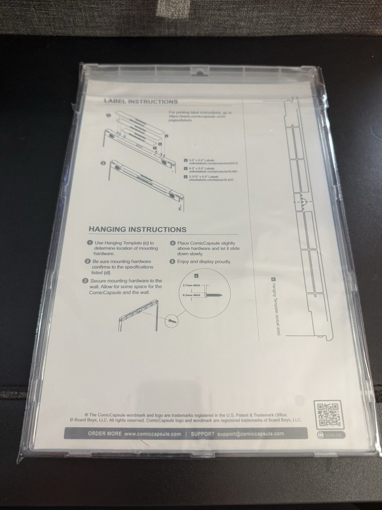 CLEAR SILVER AGE SIZE COMICCAPSULE