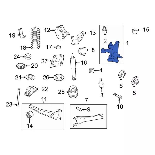 Genuine Ford Steering Knuckle HC3Z3105C