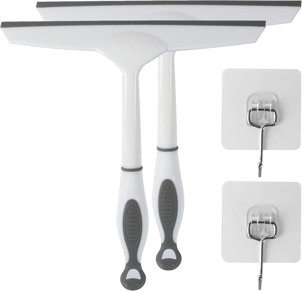 Shower Squeee for Shower Glass Doors, Car Window Windshield Mirror Tile