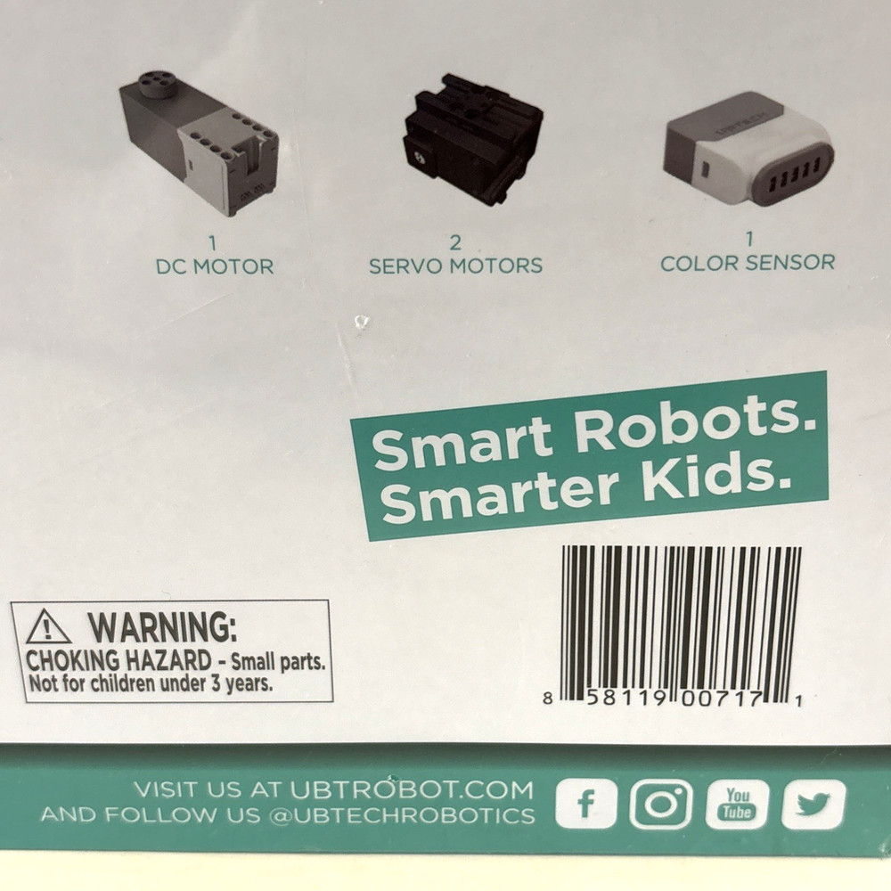 UBTECH Mythical Unicornbot Kit-App-Enabled Building & Coding Jimu Bot Stem NEW