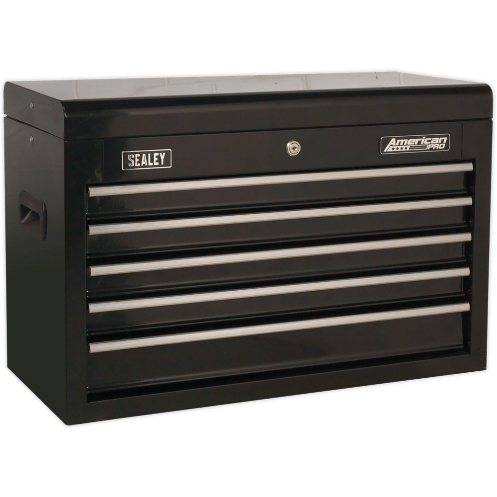Sealey American Pro 5 Drawer Tool Chest Black