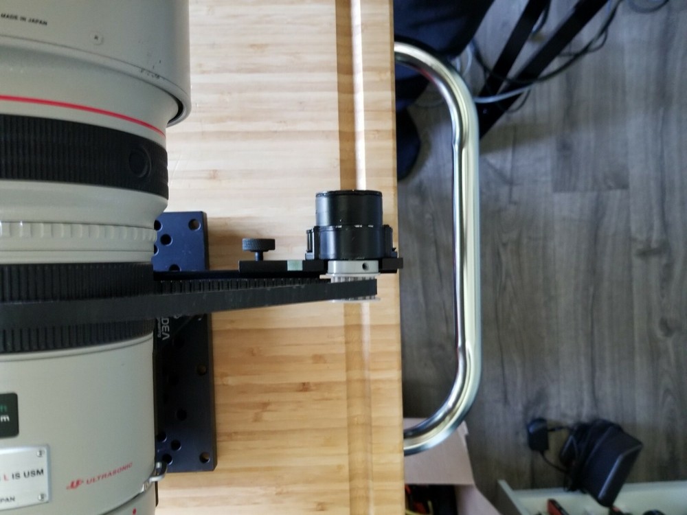 IDEA Eng Focusmate camera focusing platform with RoboFocus attachment kit.