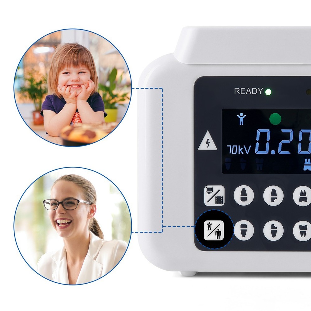Dental X Mobile Unit Ray Digital Machine High Frequency no Shield with Sensor 2