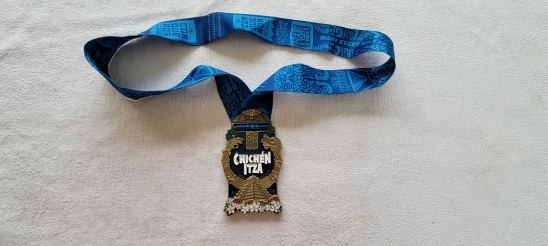 CONQUEROR CHALLENGE MEDAL - CICHEN ITZA - VERY NICE !!