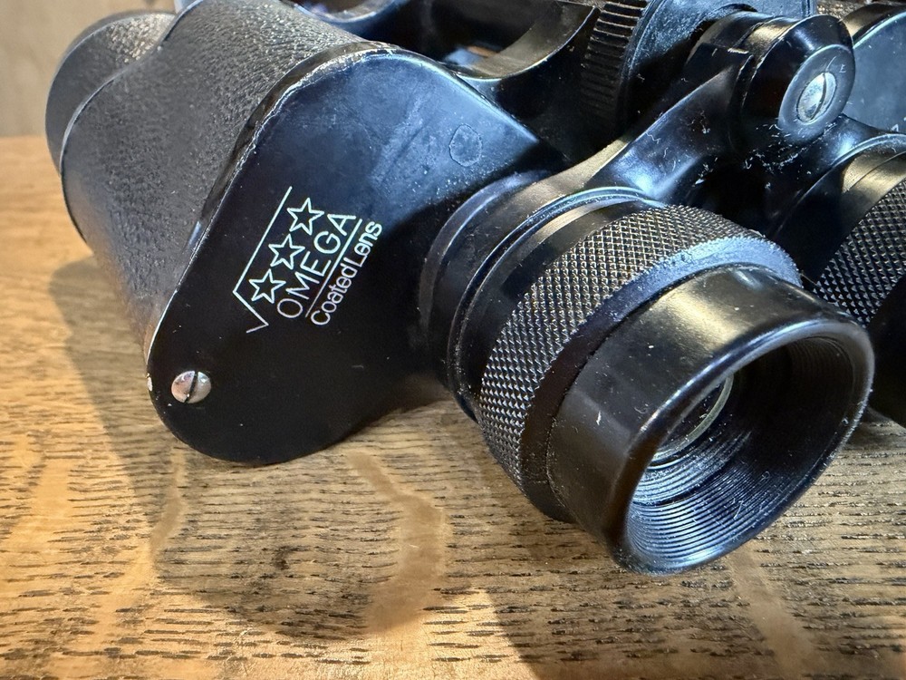 Omega 7x50 Binoculars, Carrying Case