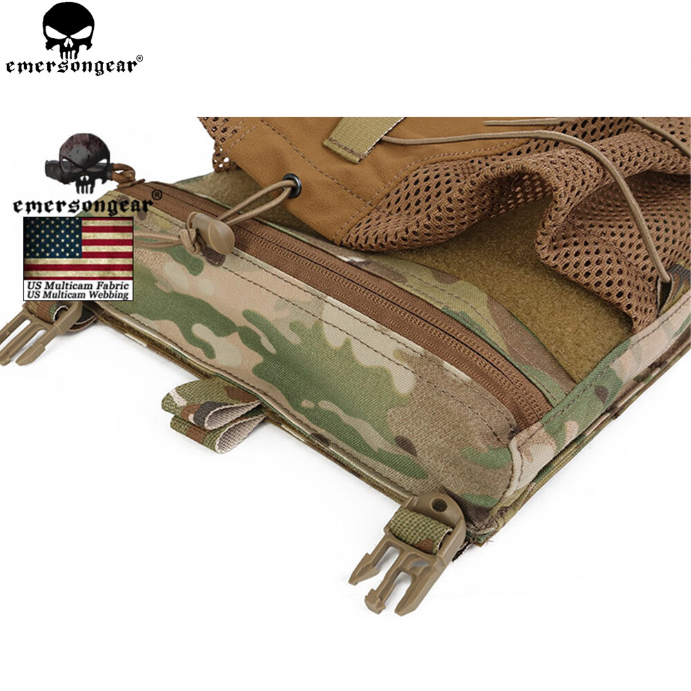 Emerson Tactical Bungee Helmet Back Panel Buckle Hook Quick Release for 420 Vest