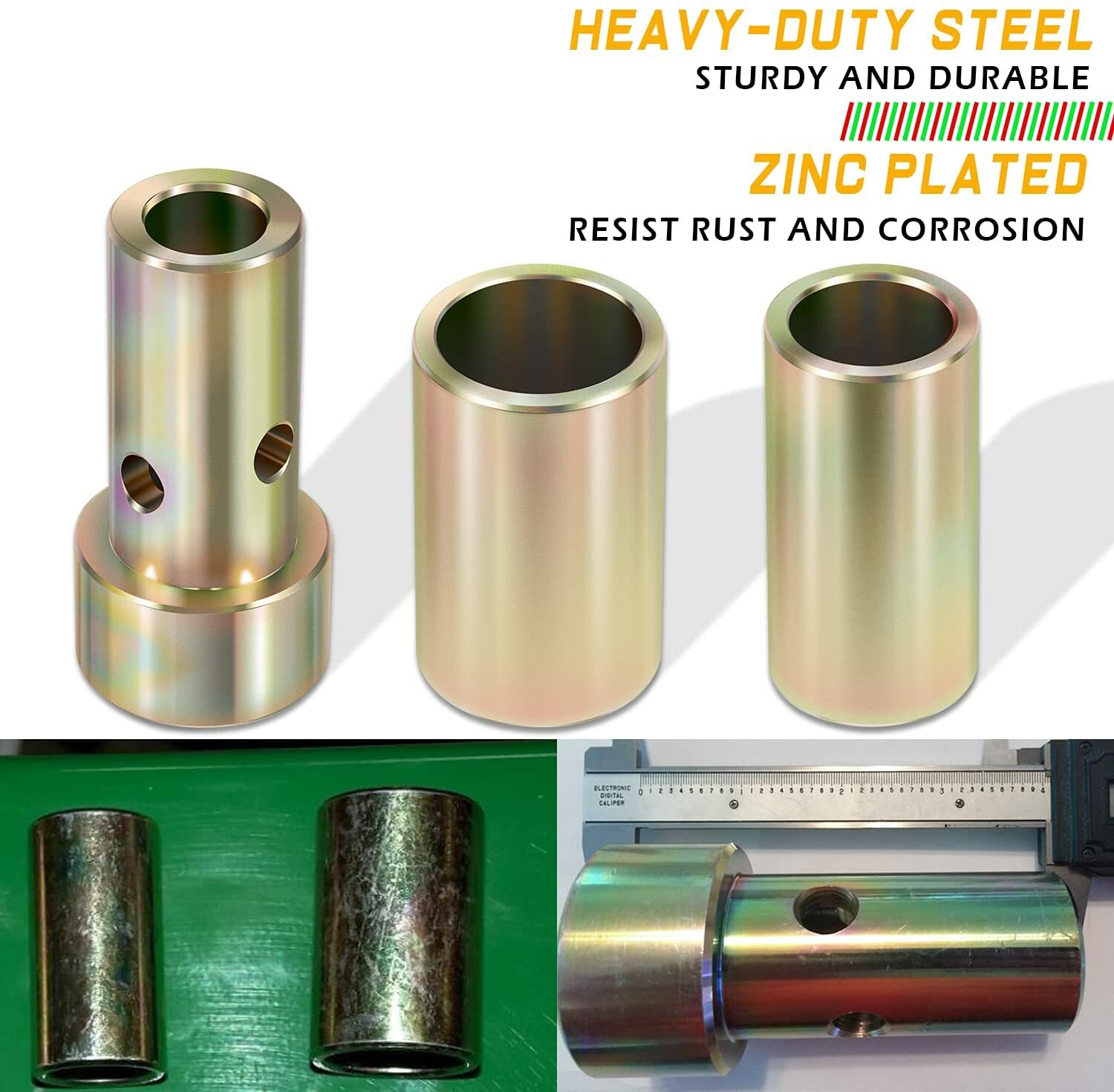 Cat 1 Quick Hitch Adapter Bushing Kit Fits Category 1 3-Point Hitch TK95029