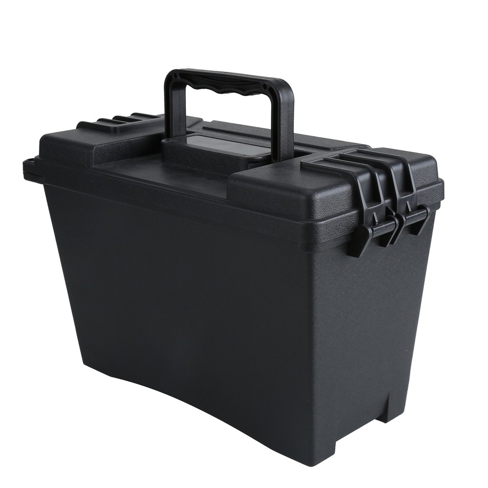 Plastic Field/Ammo Storage Boxes, Black, 84-404