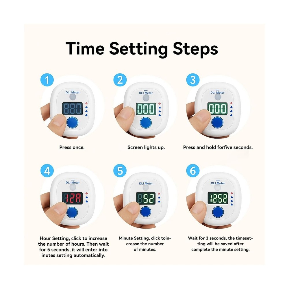 EVO-20 DLI Light Meter – Smart Sunlight Classifier for Garden & Landscape
