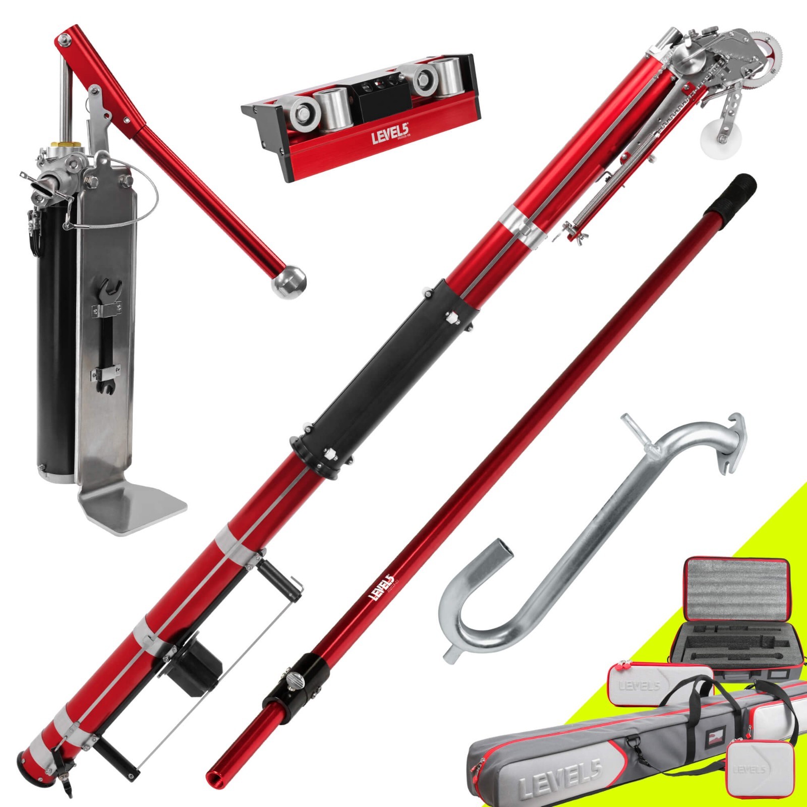 LEVEL5 DRYWALL STARTER SET BUNDLE PRICE! Taper, Pump & Corner Roller | 4-630