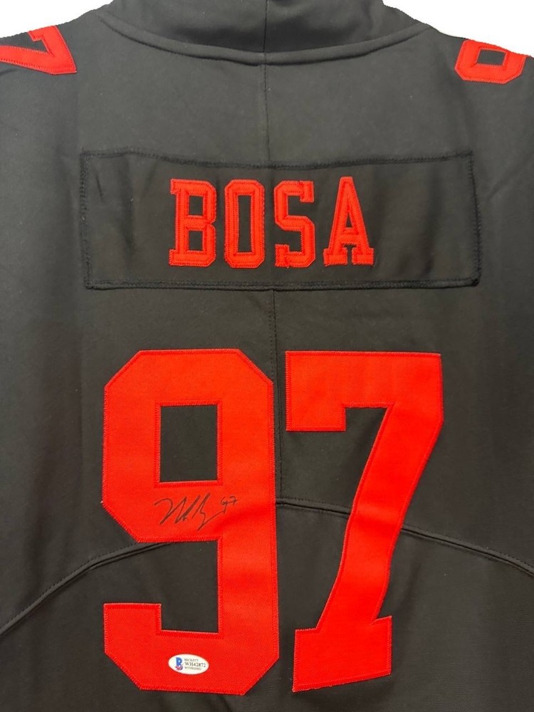 Nick Bosa Signed Autographed Jersey Size M BAS COA