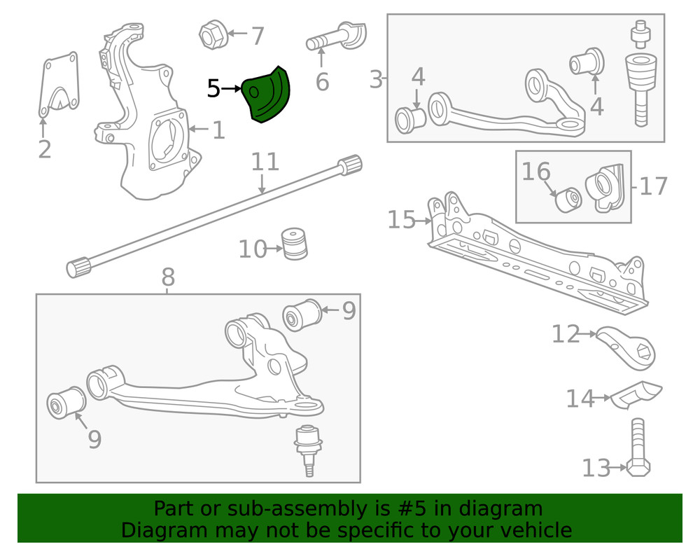 Genuine GM Alignment Cam 11603349