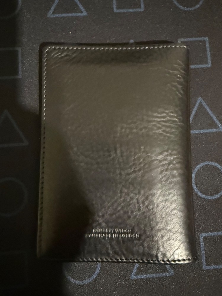 Bennett & Winch Black Passport Wallet