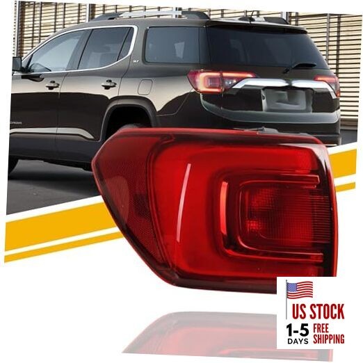 Tail Light Assembly Rear Lamp LED Type Brake Light Compatible Left Driver Side