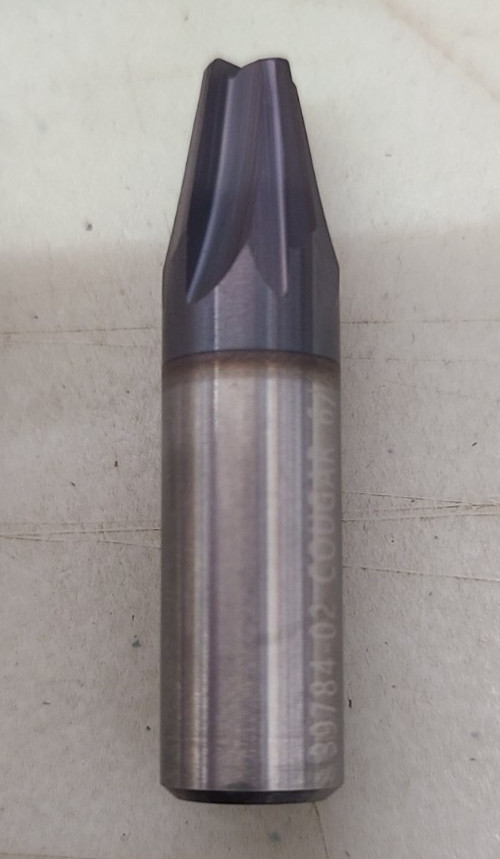 Cougar Tools 39784-02 Solid Carbide Form End Mill