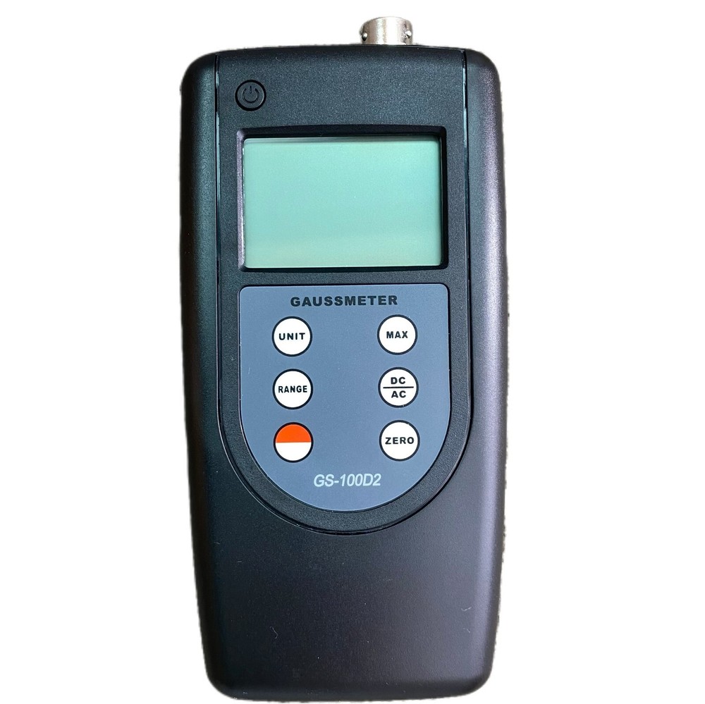 Portable Gaussmeter Tesla Tester 200mT/2000mT Range Conversion with Hall Sensor