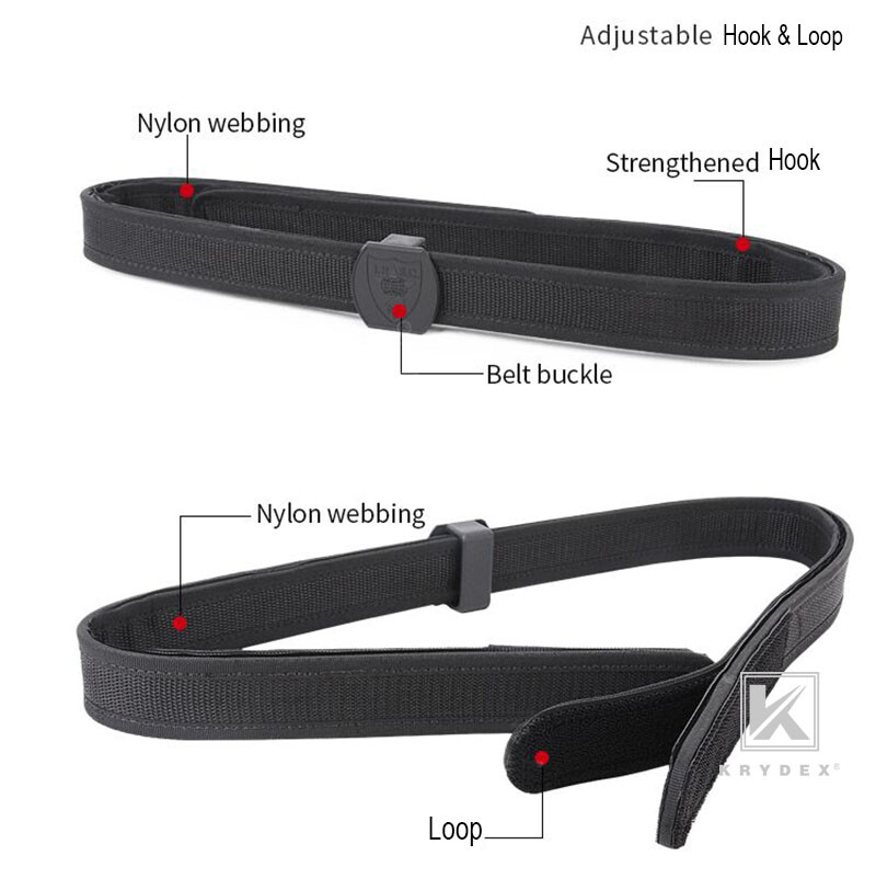KRYDEX IPSC USPSA 1.5 inch Competition Belt Tactical High Speed Shooting Belt