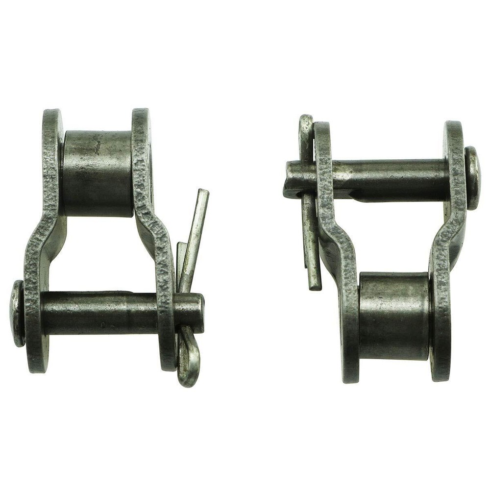 4PCS Roller Chain Offset Link #420 Half Link Heavy-Duty Chain Component