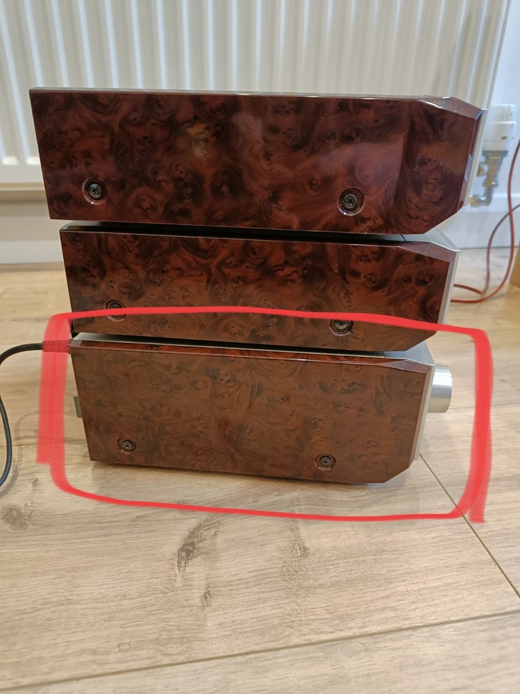 Technics SE-HD560 Amplifier - Walnut Effect - F61 ERROR - read description)