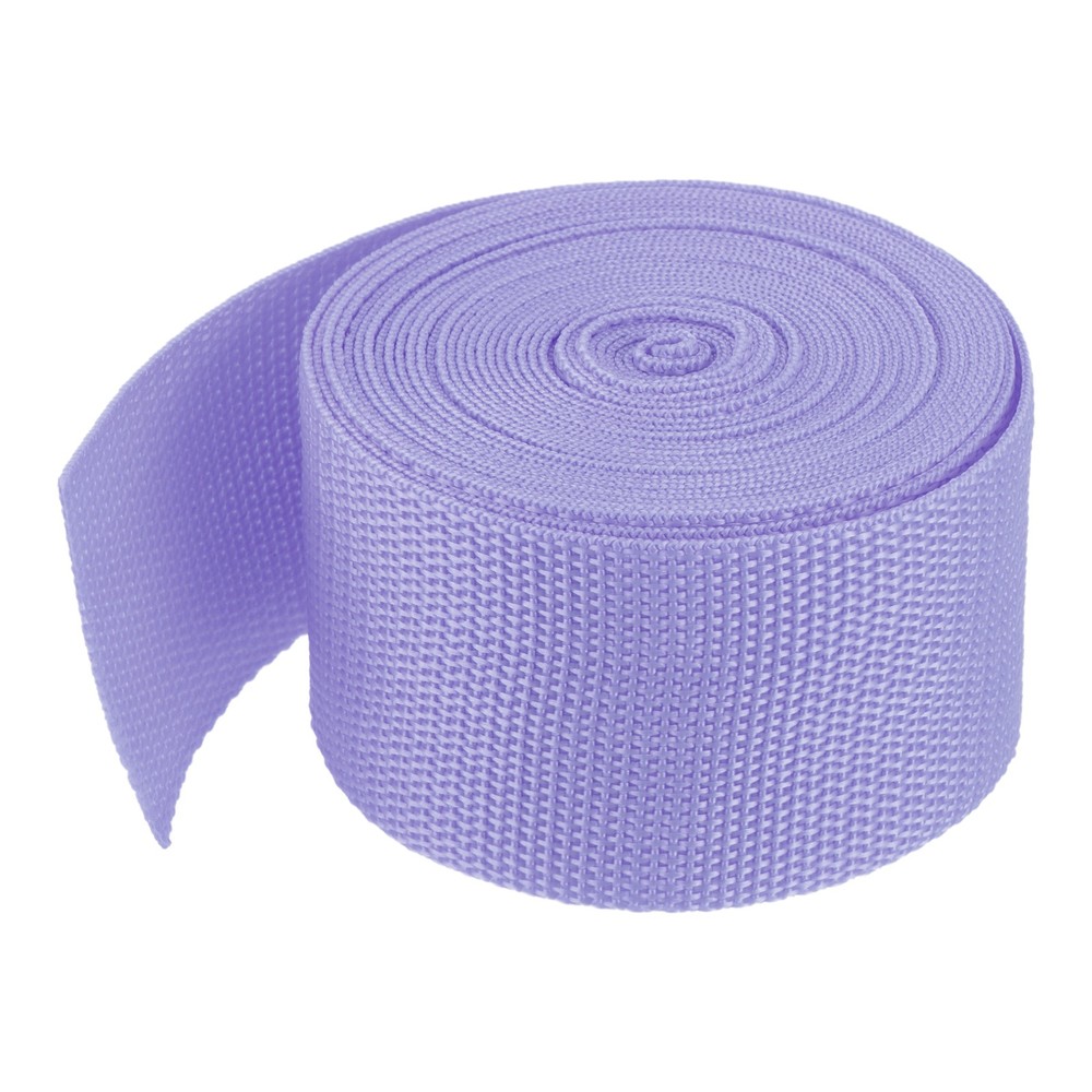 Lightweight Polypropylene Webbing Strap 3.8cm 5 Yard Purple