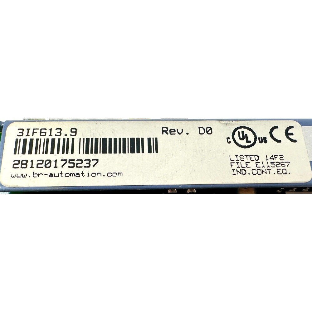 NEW B&R Automation 3IF613.9 Interface Module PLC Display Power Panel 1PC IN BOX