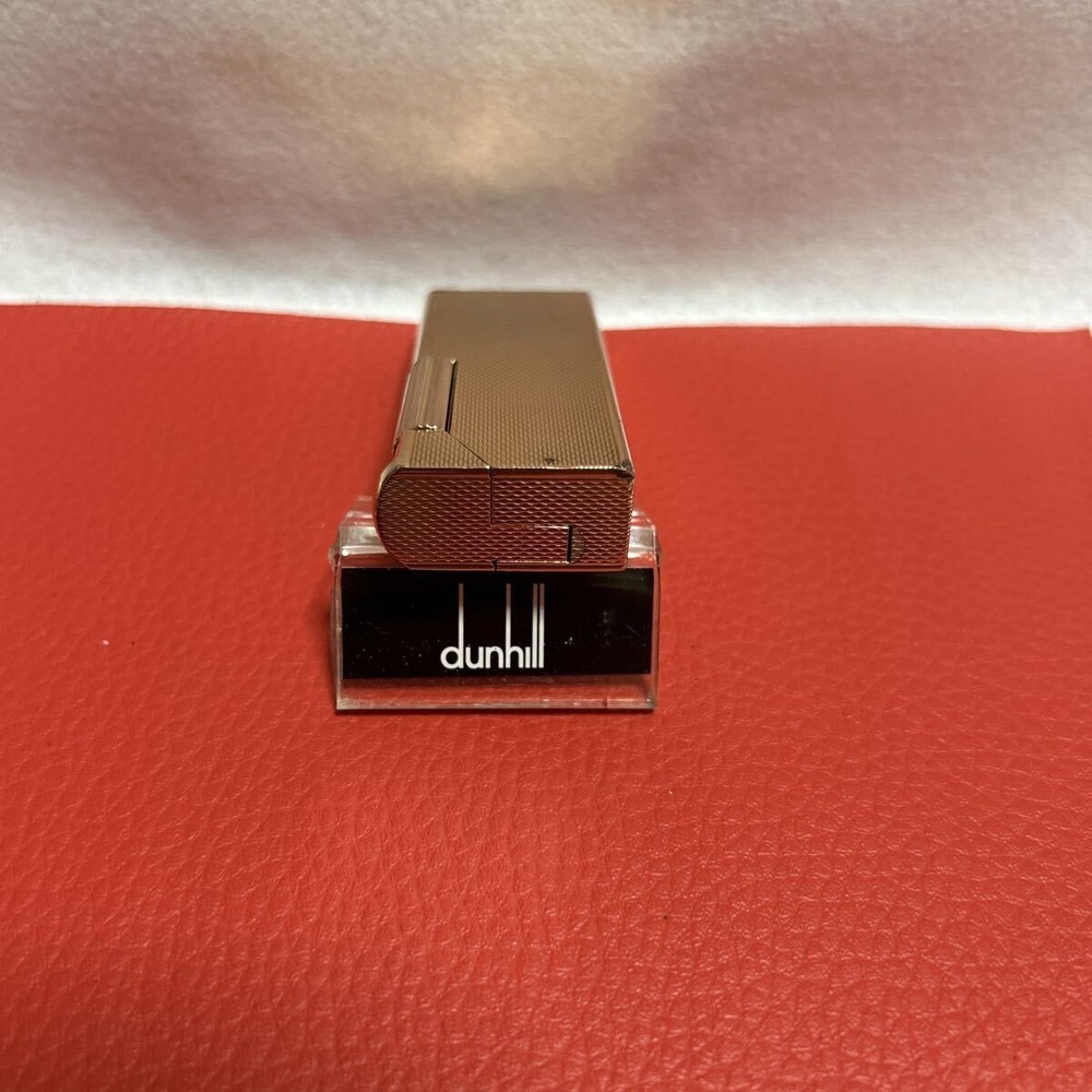 Overhauled Dunhill Rollagas lighter gold with box