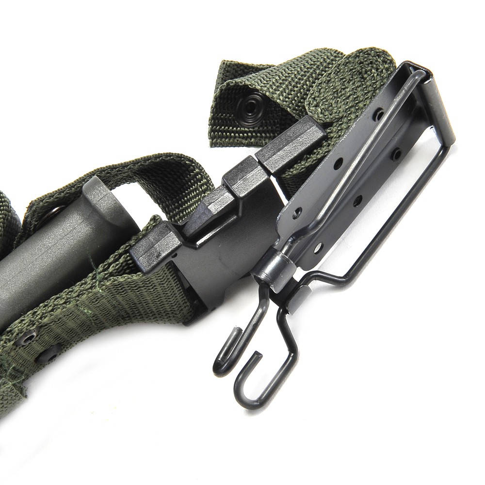 M9 Bayonet Survival Knife with Saw Back, Wire Cutter and Scabbard