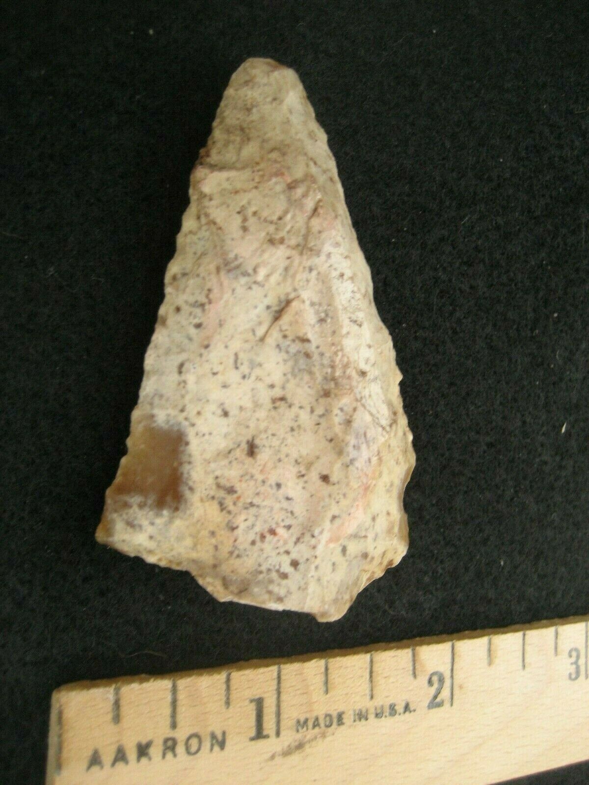 Native American Arrowhead (2 1/2") (Natural Orange Citrine) North Carolina W/COA