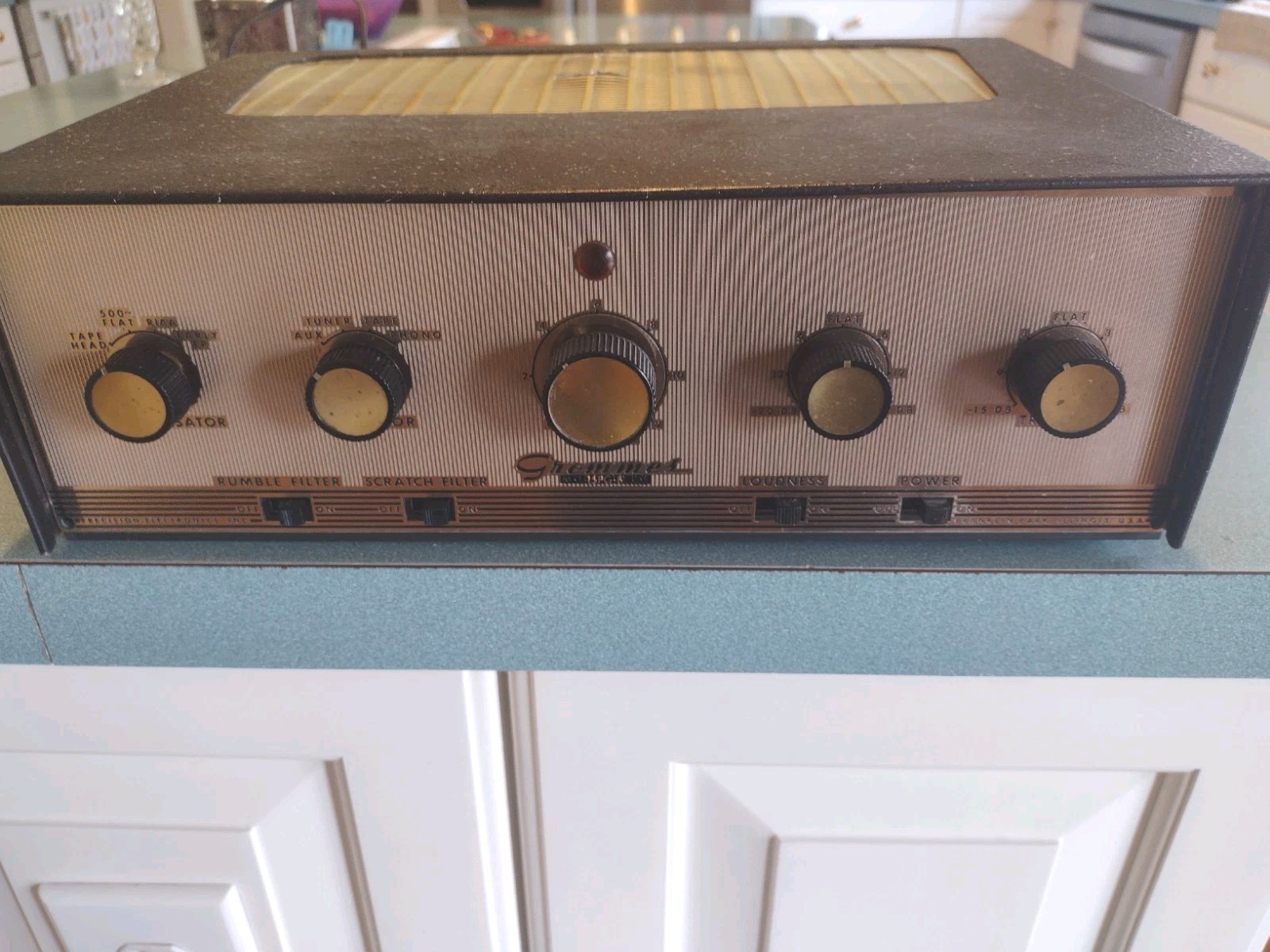 Grommes 15PG-8 Mono Integrated Vacuum Tube 6973 Amp Amplifier