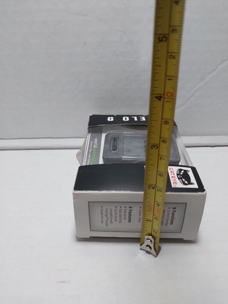 CatEye Velo 9 CC-VL820 Bicycle Computer Wired 9 Function Calorie Consumption