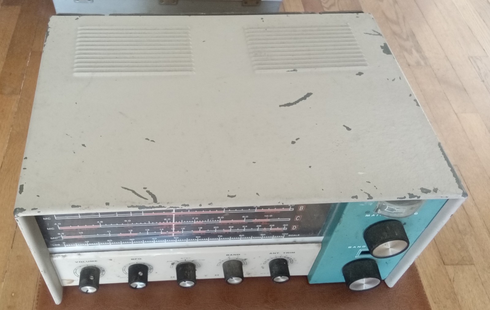 Heathkit GR91 Tube Shortwave Receiver General Coverage 4 Band HF Radio SHIPSFREE