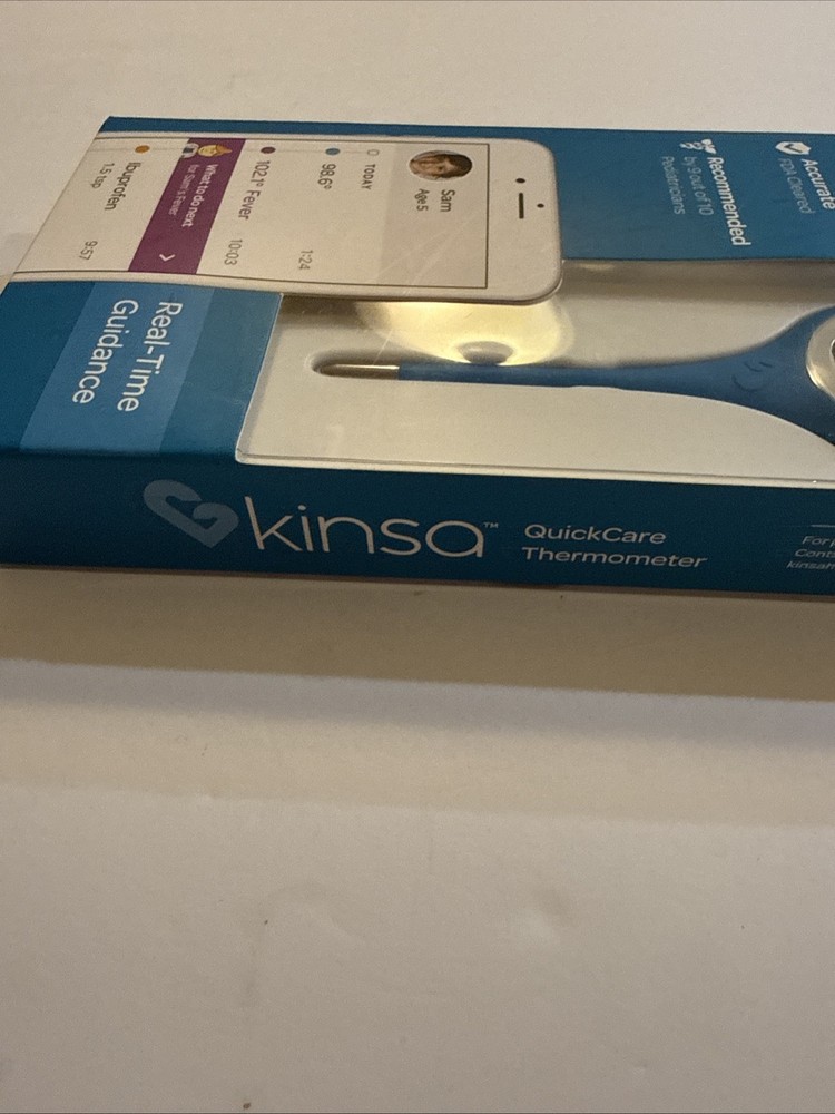 Kinsa KSA110 Quickcare Smart Digital Thermometer
