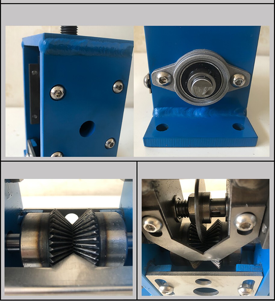 Waste Wire Stripping Machine 1-20MM Adjustable Manual Wire Cable Stripper Peeler