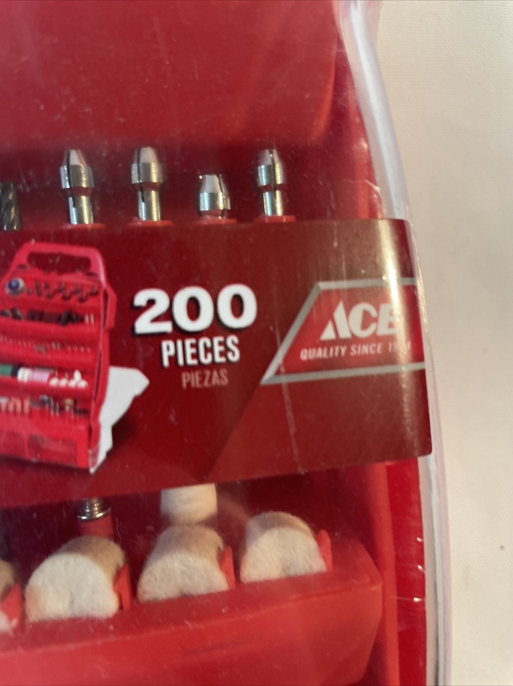 Ace Rotary Tool Accssary Set 200 Pieces
