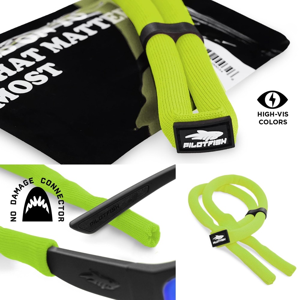 Floating Sunglasses Strap, Adjustable, Waterproof, High Visibility, Neoprene ...