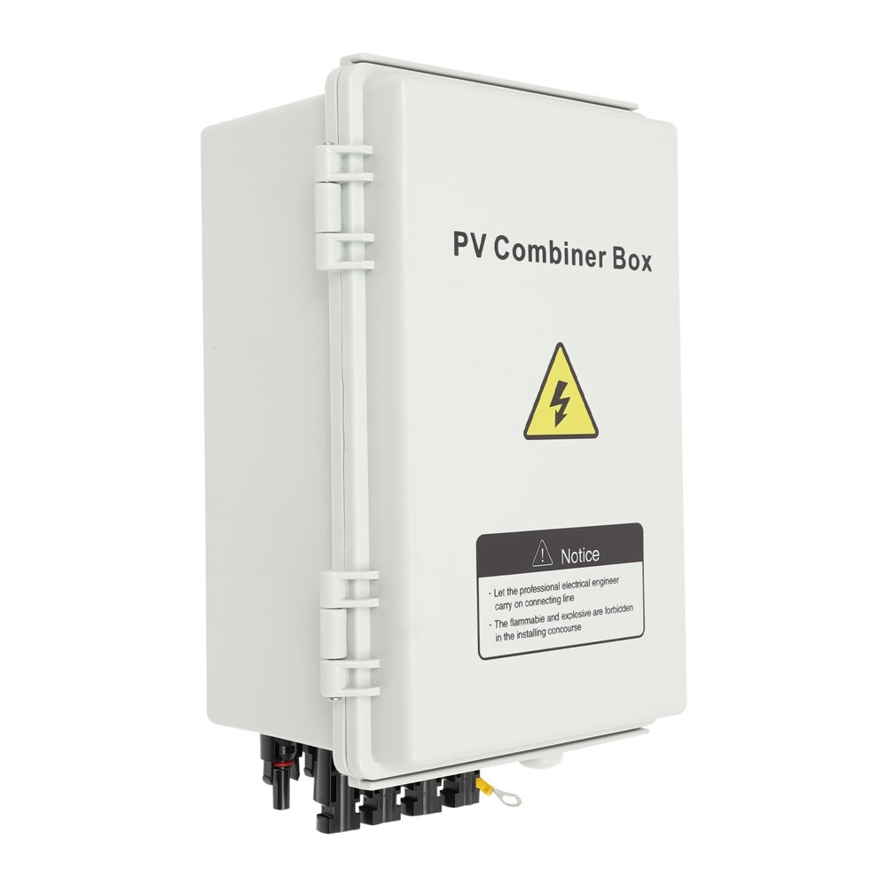 4String Waterproof Solar PV Combiner Box 63A Circuit Breaker Solar Panel System