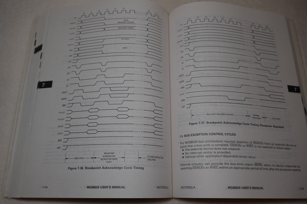 Motorola MC68020 32-Bit Microprocessor User's Manual 3rd Edition Publication