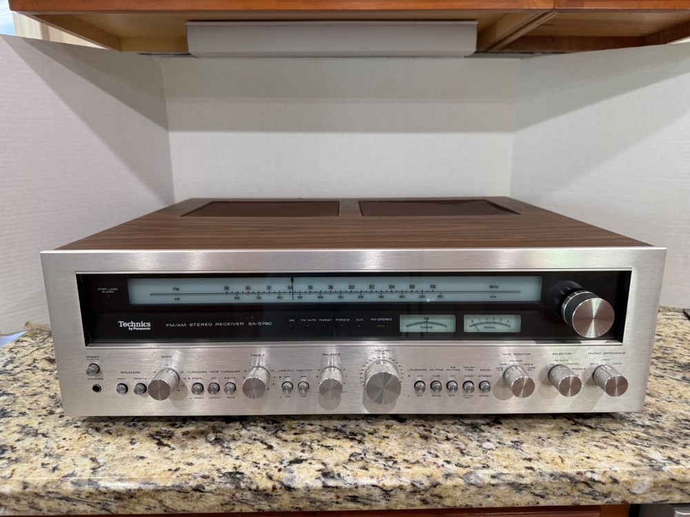 TECHNICS FM/AM SA-5760 STEREO RECEIVER - AS IS