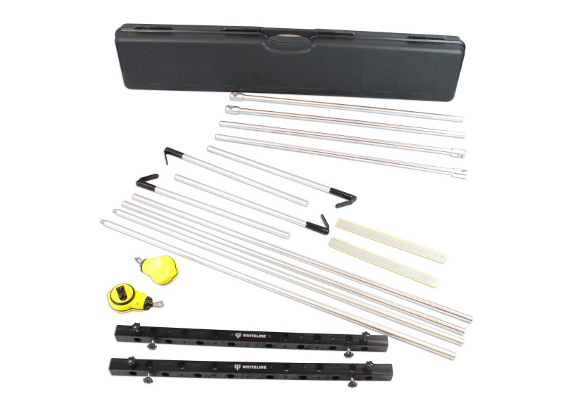 WHITELINE Complete DIY String Wheel Alignment Tool Set Universal For Car Truck