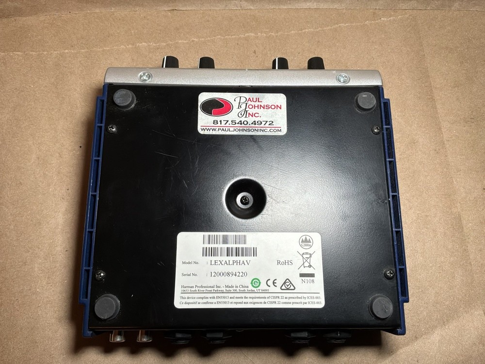 Lexicon Alpha Multi-Channel Desktop Recording Studio LEXALPHAV | Device Only