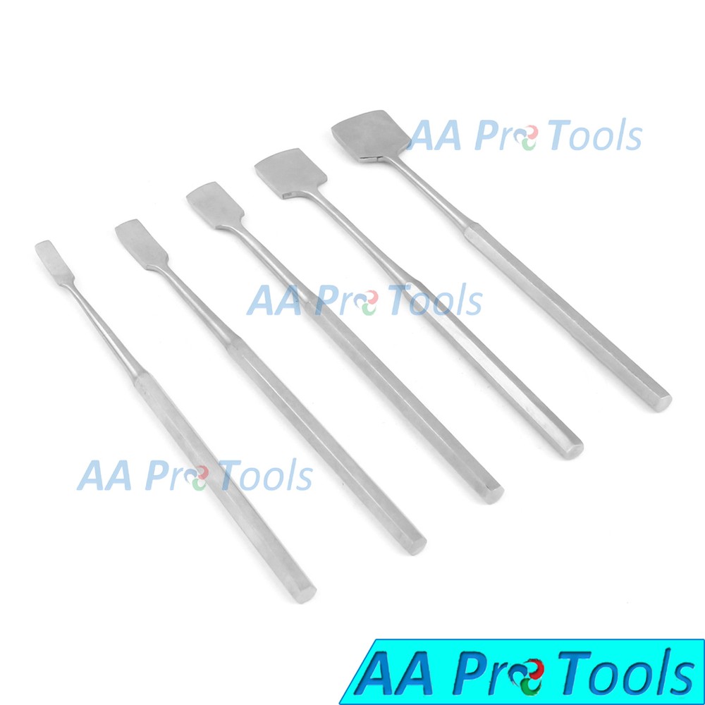5 Key Periosteal Elevator 7" Set Orthopedic Instruments