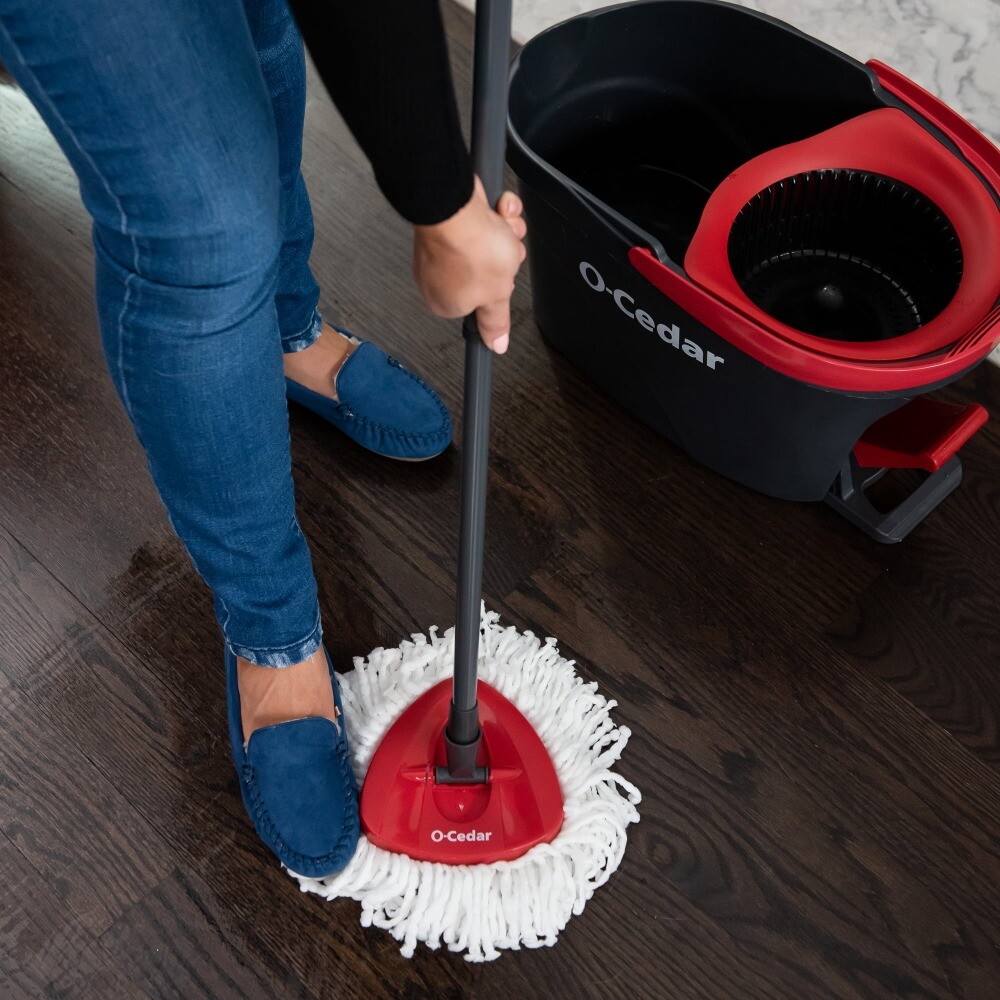 EasyWring Spin Mop Head Replacement, Machine Washable Microfiber Refill