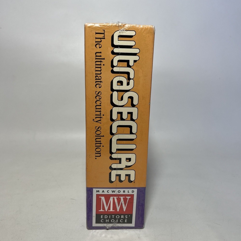 Vintage ultraSECURE Software Ultimate Macintosh Security Solution By usrEZ New